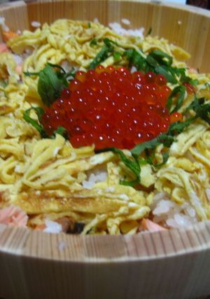 鮭ちらし寿司-レシピのメイン写真