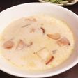 さつまいもとエリンギのミルクスープ