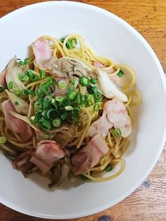 簡単!和風まいたけパスタ-レシピのメイン写真