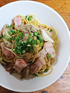 簡単!和風まいたけパスタ-レシピのメイン写真