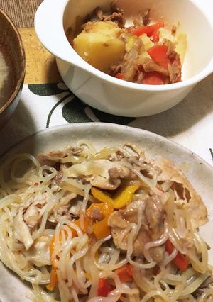 糸こんにゃくをたくさん食べたかった！-レシピのメイン写真