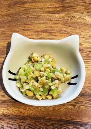 納豆そら豆　離乳食フリージングストック-レシピのメイン写真