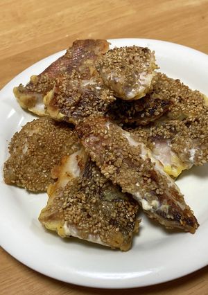 魚の米粉ごま衣焼き-レシピのメイン写真