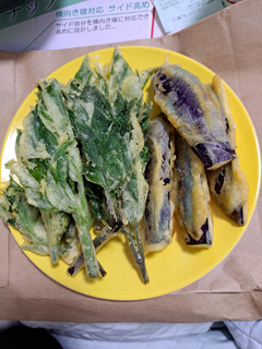米粉活用 明日葉と茄子の米粉天ぷら-レシピのメイン写真