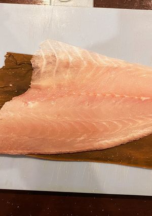 鯛の昆布締め-レシピのメイン写真