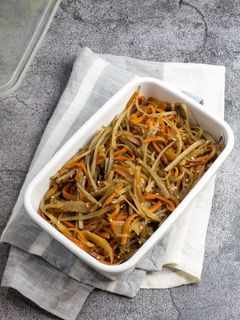 【作り置き】きんぴら風切り干し大根の煮物-レシピのメイン写真