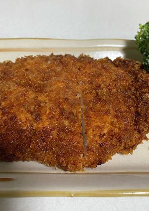 たまごなしでもサクサクやわらかトンカツ-レシピのメイン写真