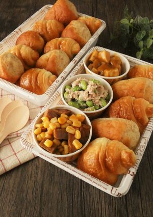 簡単楽しい！セルフサンド弁当-レシピのメイン写真