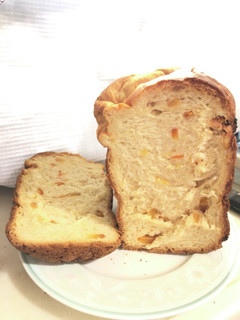 HB米粉活用 ふわもち オレンジ食パン-レシピのメイン写真