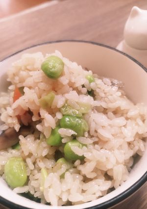 春色枝豆炊き込みご飯-レシピのメイン写真