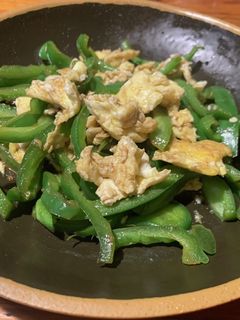 ピーマンと玉子のバター醤油炒め-レシピのメイン写真