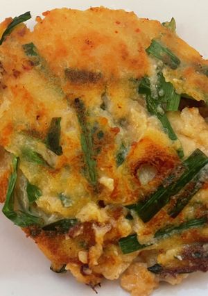 豆腐と米粉のヘルシーチヂミ-レシピのメイン写真