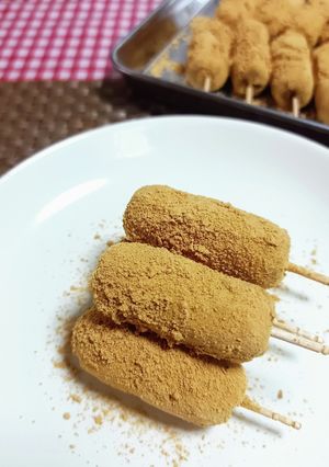 ★低糖質！昔懐かしい＊きな粉棒＊♪-レシピのメイン写真