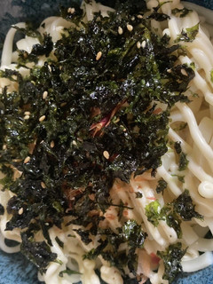 のりマヨうどん-レシピのメイン写真