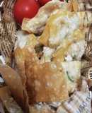 一口サクサク揚げ餃子♡余った焼売の皮で♪
