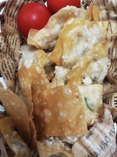一口サクサク揚げ餃子♡余った焼売の皮で♪-レシピのメイン写真
