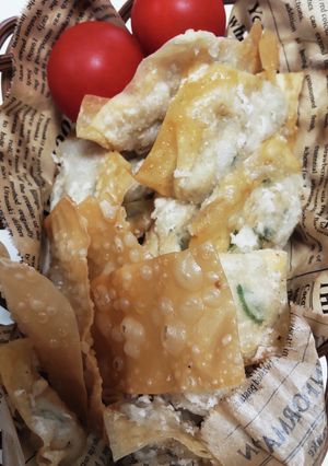 一口サクサク揚げ餃子♡余った焼売の皮で♪-レシピのメイン写真