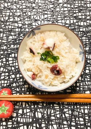 炊飯器にお任せ！タコ飯-レシピのメイン写真