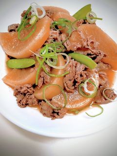 とろとろ大根と牛肉の甘辛煮♡和食献立に-レシピのメイン写真