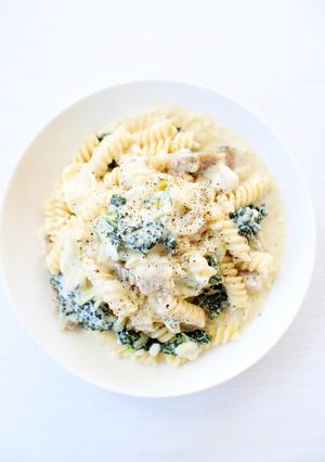 旨っ【カーボロネロのゴルゴンゾーラパスタ-レシピのメイン写真