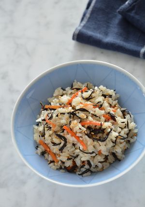 ひじきのダイエット混ぜご飯-レシピのメイン写真