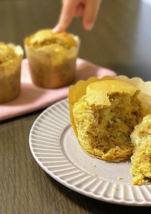 米粉のコーヒーバナナマフィン-レシピのメイン写真