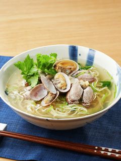 あさりだしの汁麺-レシピのメイン写真
