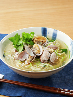 あさりだしの汁麺-レシピのメイン写真