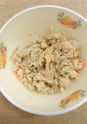 卯の花の豆乳煮@倉敷市学校給食-レシピのメイン写真