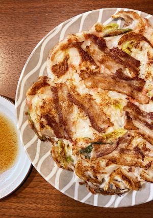米粉と新玉ねぎのチヂミ-レシピのメイン写真