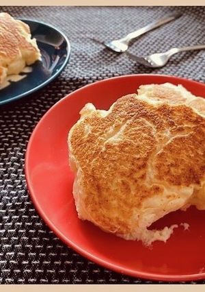 簡単豆腐パンケーキ!時短でフードロス対策-レシピのメイン写真