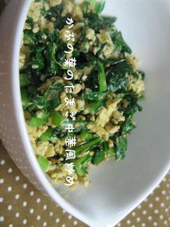 かぶの葉のたまご中華風炒め-レシピのメイン写真