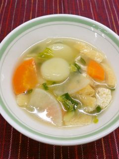すいとん@倉敷市学校給食-レシピのメイン写真
