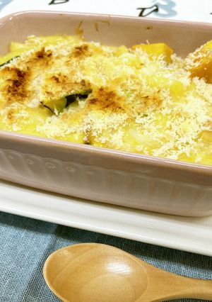 シチュールウでかぼちゃコーングラタン-レシピのメイン写真