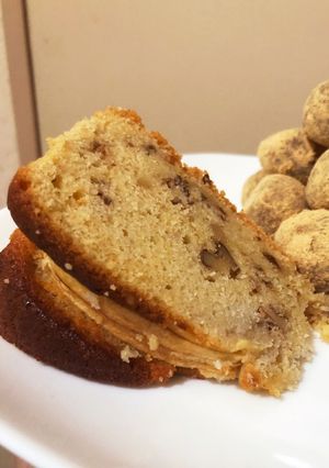 りんごとクルミのケーキ-レシピのメイン写真