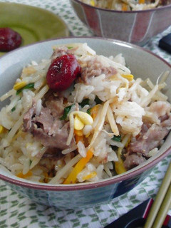 ビビンバ風♫炊き込みご飯♫♬♪-レシピのメイン写真