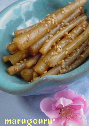 春の常備食✿酢ごぼう✿-レシピのメイン写真