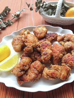 鶏むね裏技やわらかオリーブ焼き甘辛唐揚げ-レシピのメイン写真