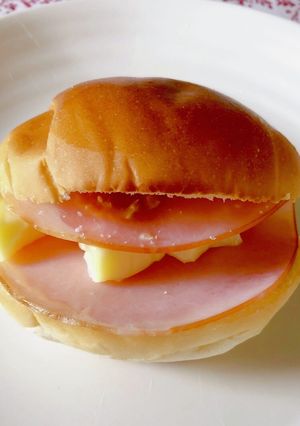 ピーナッツバターとハムチーズサンド-レシピのメイン写真
