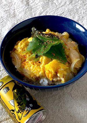親子丼（卵丼）に七味唐辛子でピリッと♪-レシピのメイン写真
