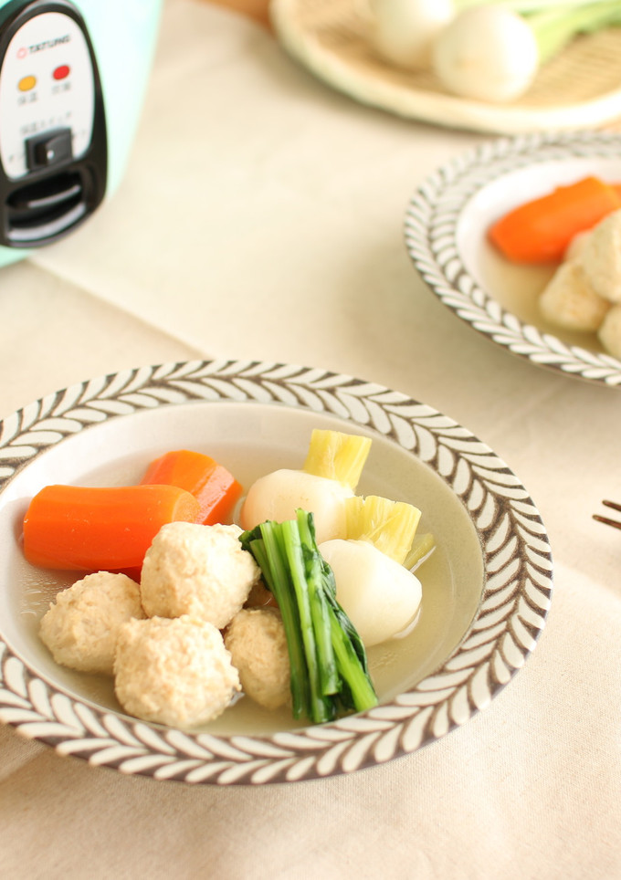 かぶと鶏団子の和風ポトフ-レシピのメイン写真