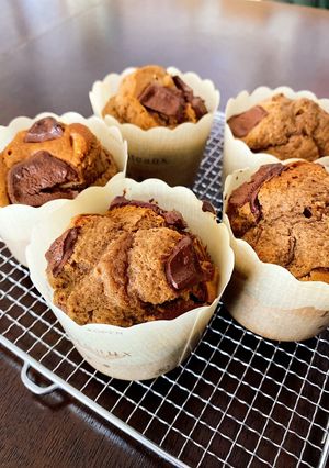 ホットケーキミックスでチョコマフィン✩*-レシピのメイン写真