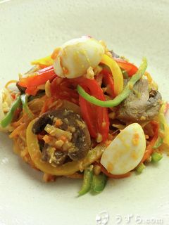 大豆のチャンプルー【うずら.com】-レシピのメイン写真