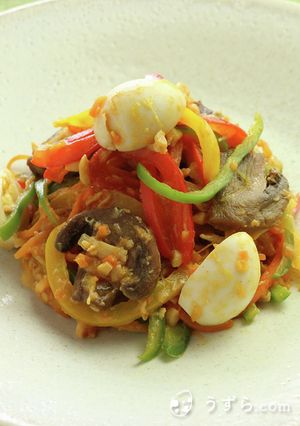 大豆のチャンプルー【うずら.com】-レシピのメイン写真