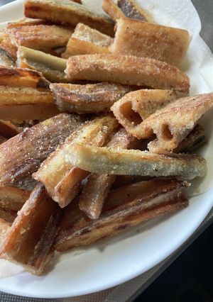 米粉でれんこん唐揚げ-レシピのメイン写真