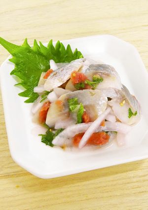 にしんと玉ねぎの梅肉和え-レシピのメイン写真