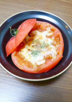 ・みんなで作ろうトマトのオーブン焼き-レシピのメイン写真