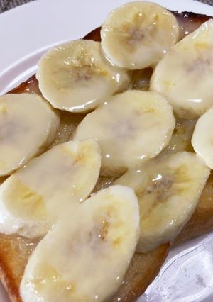 背徳感しかない!バナナトースト-レシピのメイン写真