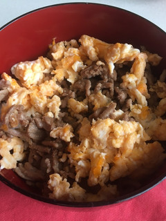 豚そぼろの2色丼-レシピのメイン写真