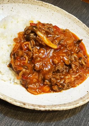 ルーなし 米粉ハヤシライス-レシピのメイン写真